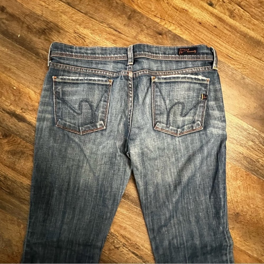 Citizen of Humanity Ingrid #002 Low Waist Flare - Picture 2 of 12